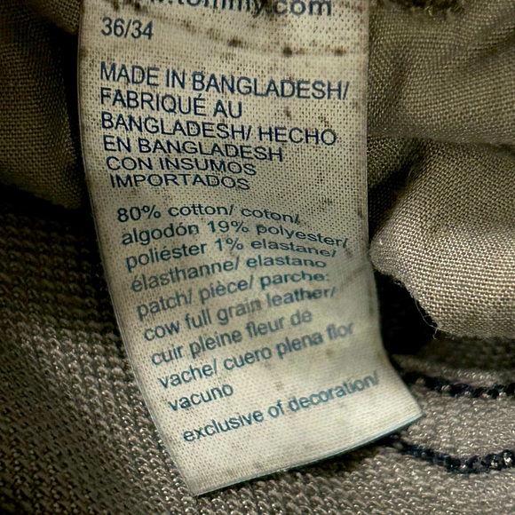 Grey Tommy Pants for Men - Picture 3 of 3